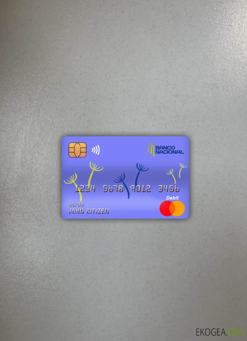 Costa Rica banco nacional banque mastercard photolook ,